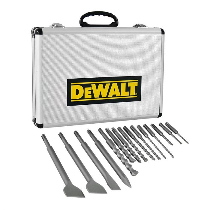 Set 15 Brocas y cinceles SDS PLUS