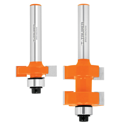 Juego de machimbrador 3/4" con balero