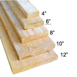 Madera americana para estructura