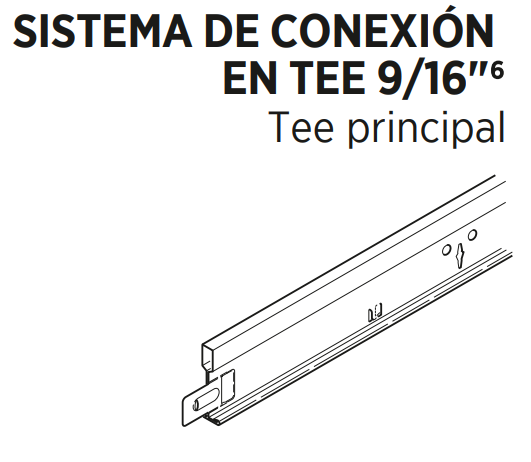 Suspensión DONN® CENTRICITEE®