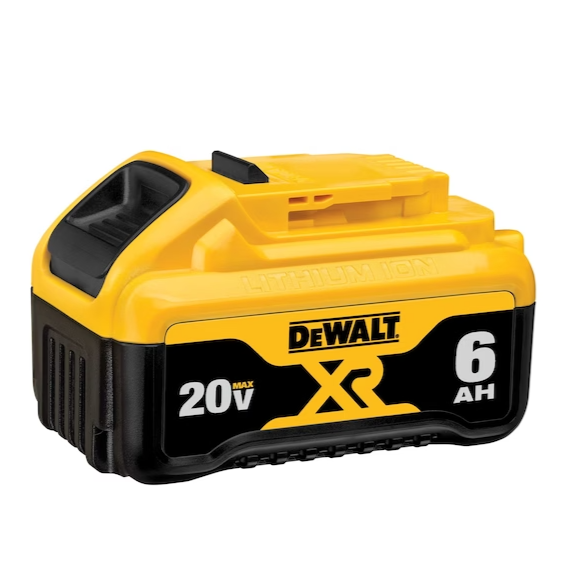 Batería de Ion de Litio 20V MAX* XR® de 6.0 Ah