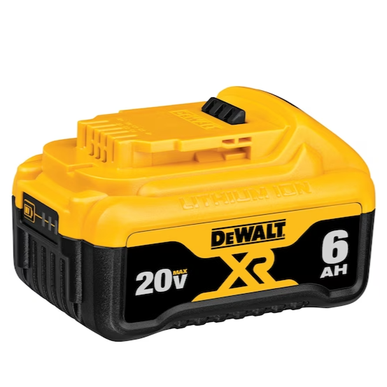 Batería de Ion de Litio 20V MAX* XR® de 6.0 Ah