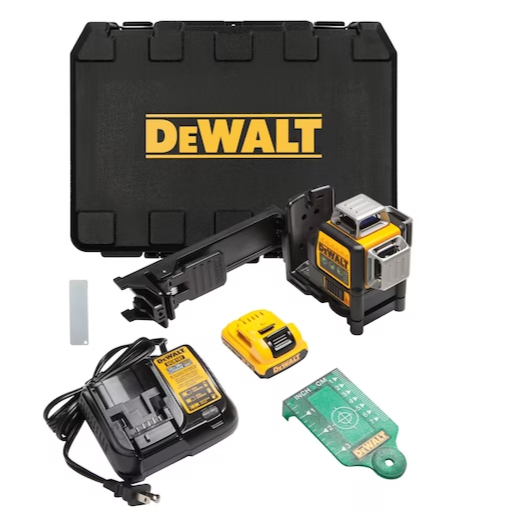 Nivel Láser de 3 Líneas Cruzadas de 360° 12V MAX*