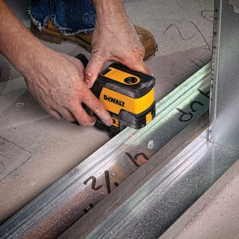 Nivel Láser Autonivelante de 2 líneas cruzadas y punto de plomada