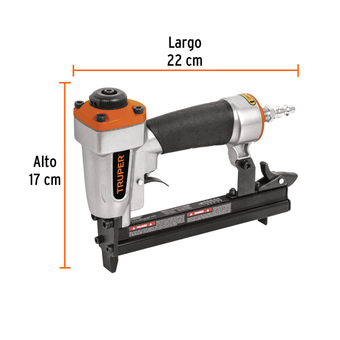 Engrapadora neumática 3/8", Calibre 22