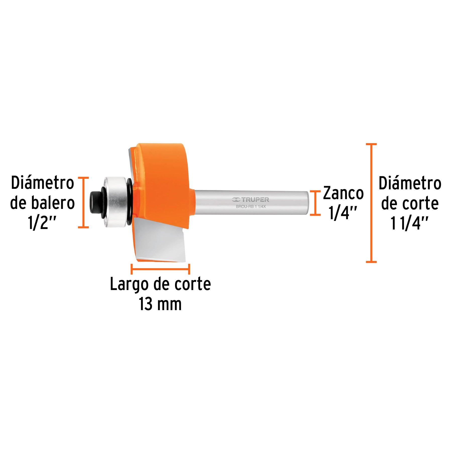 Rebajado 1 1/4