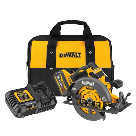 Sierra Circular FLEXVOLT de 7-1/4" (184mm) Inalámbrica de 60V KIT