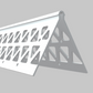Esquinero Plastico p/Exterior 1AX10 STUCCO