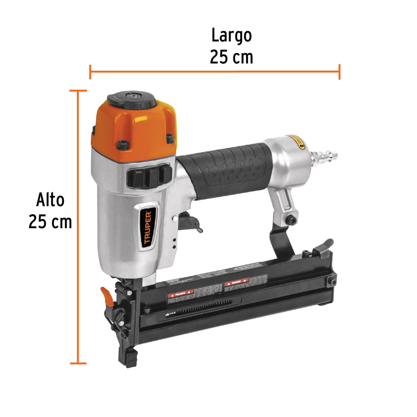 Engrapadora neumática 1/4", Calibre 18