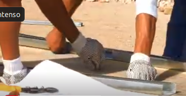 Instalacion de fibra de vidrio
